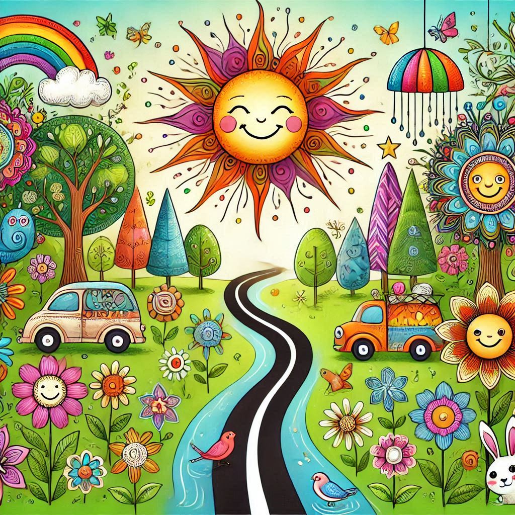 An image for a blog article about a roadmap of positive psychology and inner happiness