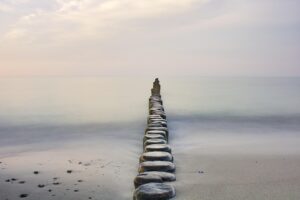 calm, reconnecting a step at a time